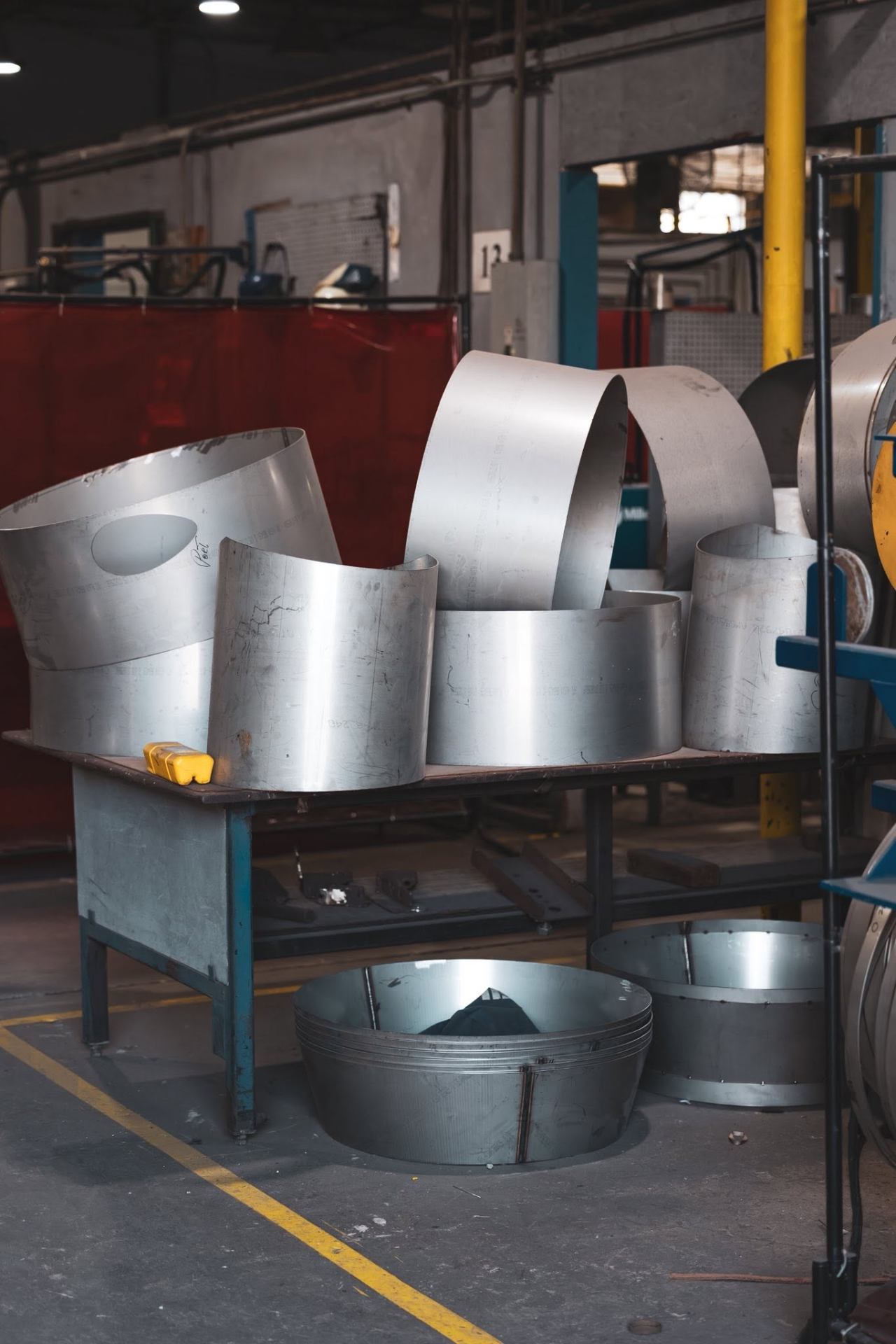 Rolled Stainless Cylinders — Ready to Weld